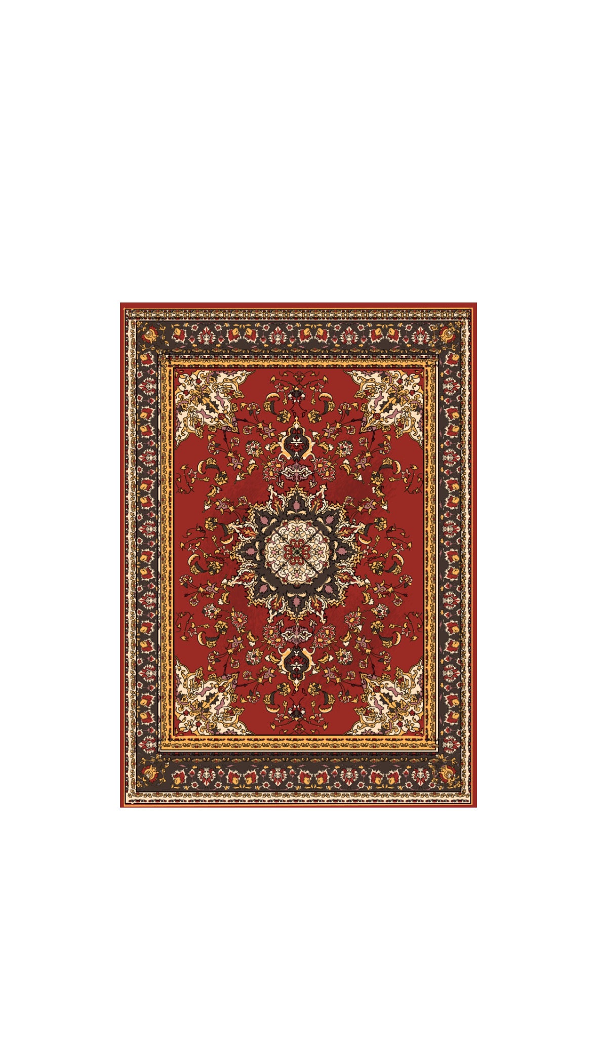 Shiraz Persian rug sticker