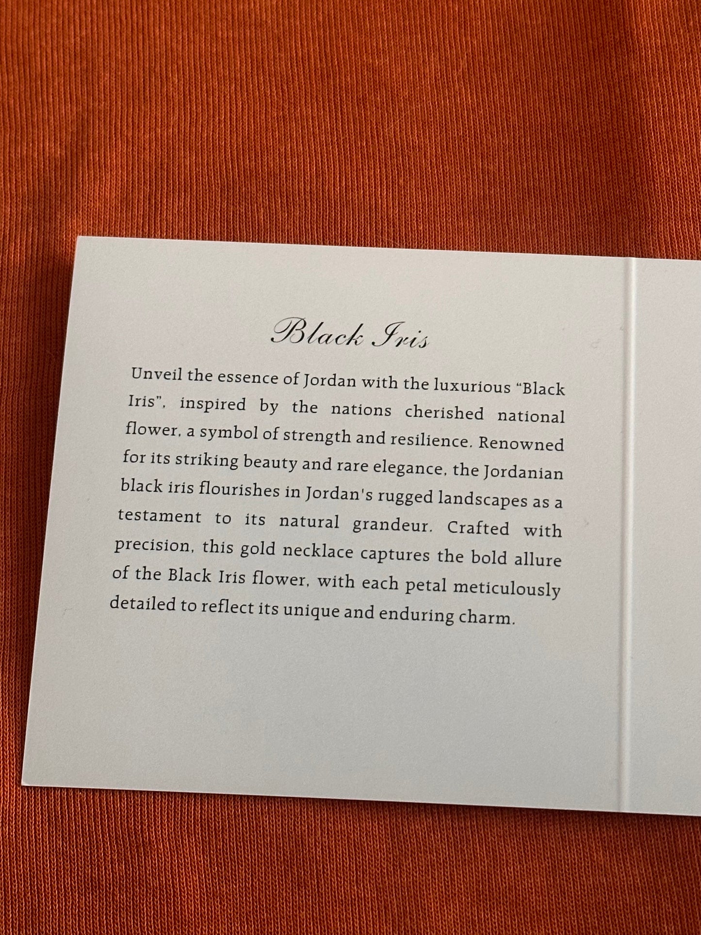 BLACK IRIS