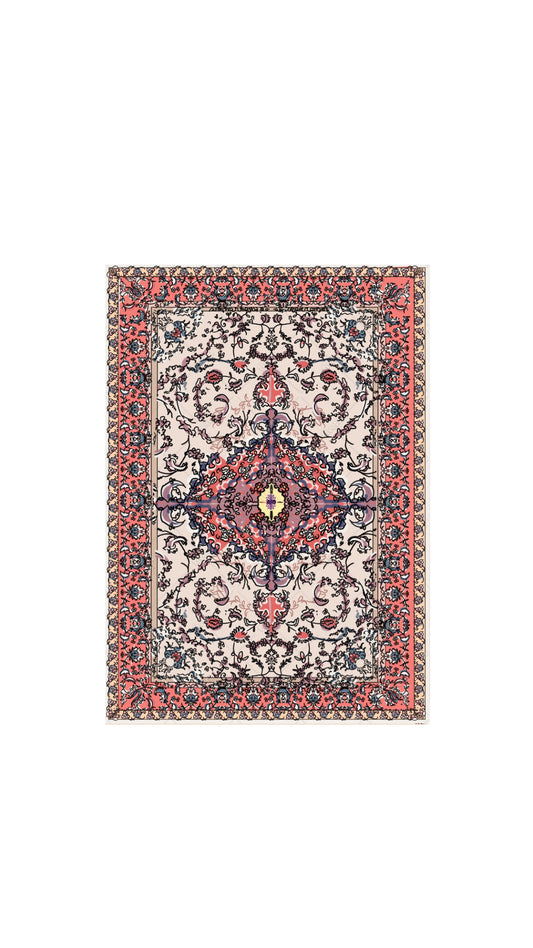 Golestan Persian rug sticker