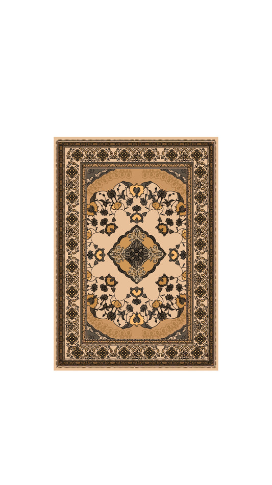 Yazd Persian rug sticker